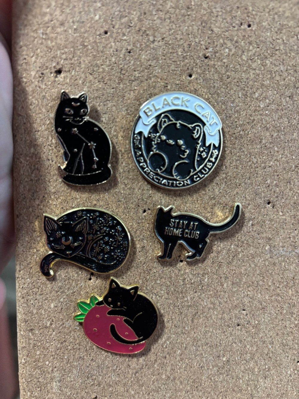 Black Cat Pin Bundle